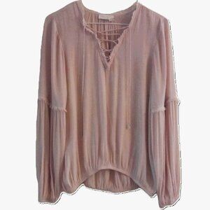 VGC Ramy Brook Tie Front Blouse